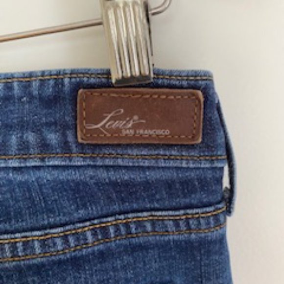 Levis San Francisco jeans dark wash slight curve classic SIZE 12 straight leg - Picture 5 of 5